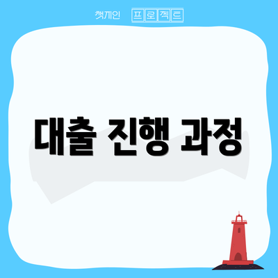 대출 진행 과정