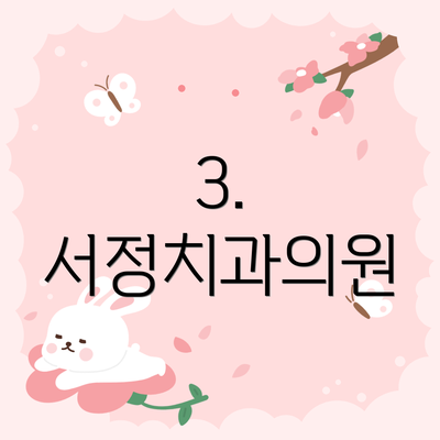 3. 서정치과의원